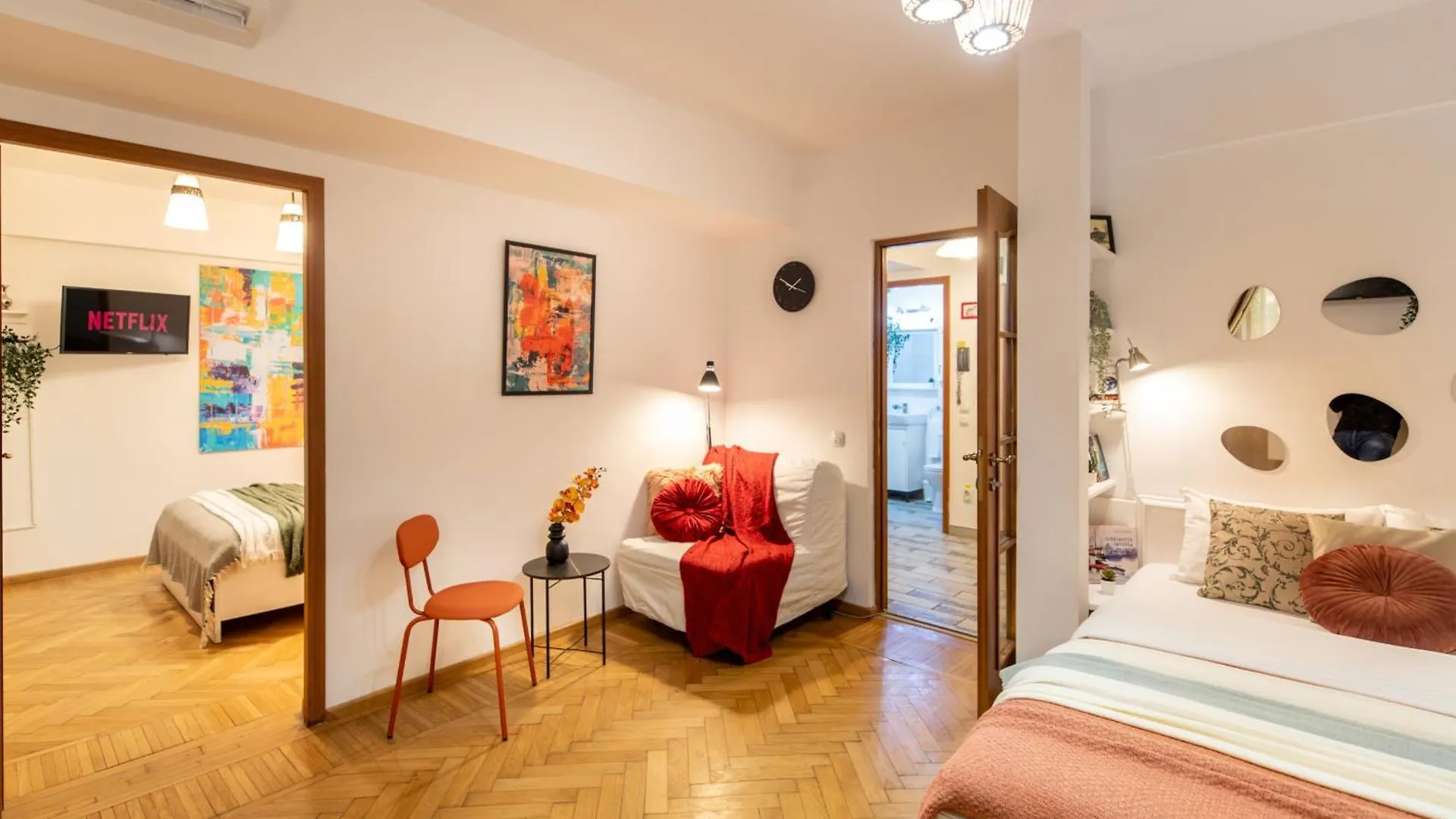 בוקרשט 2Br Apartment At Piata Natiunilor Unite: Perfect For City Center Stays